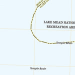 United States Geological Survey The Temple, NV (2021, 24000-Scale) digital map