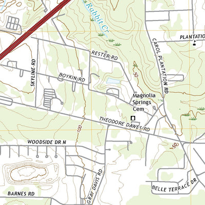 United States Geological Survey Theodore, AL (2020, 24000-Scale) digital map