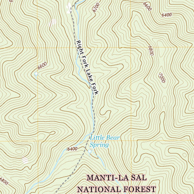 United States Geological Survey Thistle, UT (2020, 24000-Scale) digital map