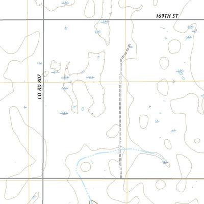 United States Geological Survey Thomas Lake NW, SD (2021, 24000-Scale) digital map