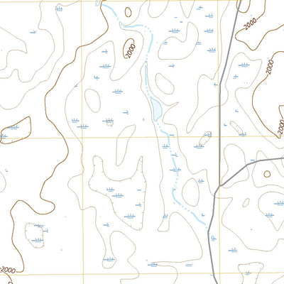 United States Geological Survey Thomas Lake NW, SD (2021, 24000-Scale) digital map