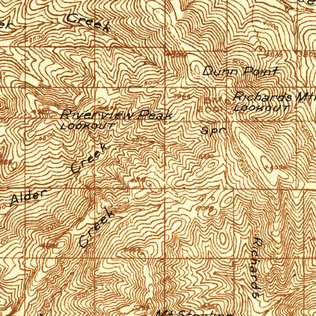 Thompson, MT (1935, 96000-Scale) Map by United States Geological Survey ...