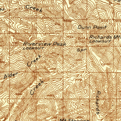 United States Geological Survey Thompson, MT (1935, 96000-Scale) digital map