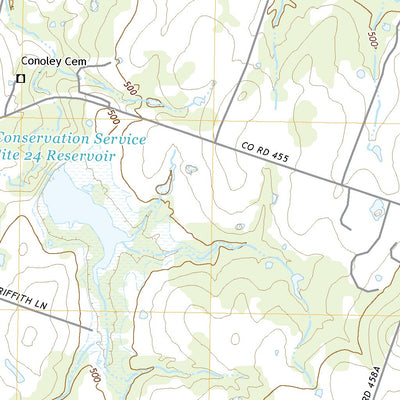 United States Geological Survey Thorndale, TX (2022, 24000-Scale) digital map