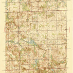 United States Geological Survey Thornville, MI (1945, 24000-Scale) digital map