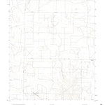 United States Geological Survey Three Bluff Draw SW, TX (2022, 24000-Scale) digital map