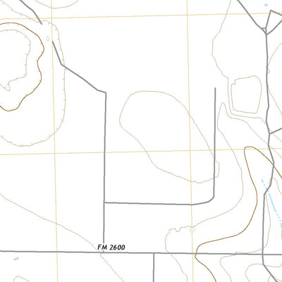 United States Geological Survey Three Bluff Draw SW, TX (2022, 24000-Scale) digital map