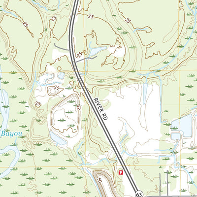 United States Geological Survey Three Rivers, MS (2020, 24000-Scale) digital map