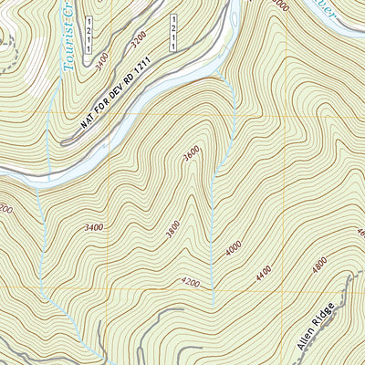 United States Geological Survey Three Sisters, ID (2020, 24000-Scale) digital map