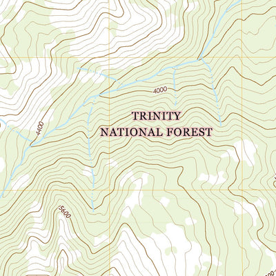 United States Geological Survey Thurston Peaks, CA (2022, 24000-Scale) digital map
