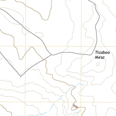 United States Geological Survey Ticaboo Mesa, UT (2020, 24000-Scale) digital map