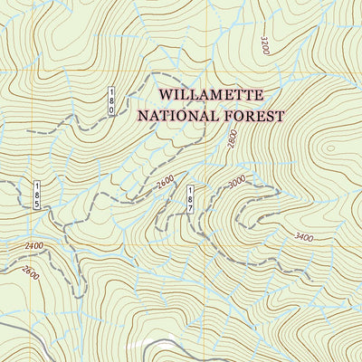 United States Geological Survey Tidbits Mountain, OR (2020, 24000-Scale) digital map