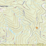 United States Geological Survey Tidbits Mountain, OR (2020, 24000-Scale) digital map