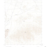 United States Geological Survey Tiefort Mountains, CA (2021, 24000-Scale) digital map