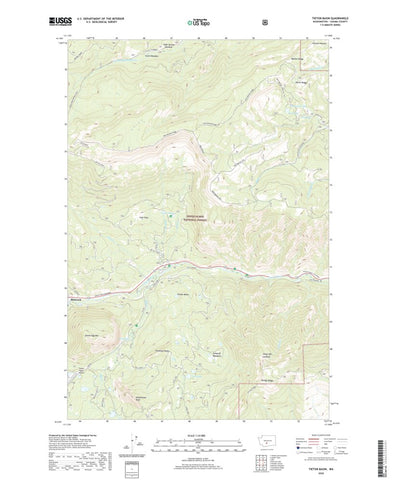 United States Geological Survey Tieton Basin, WA (2020, 24000-Scale) digital map
