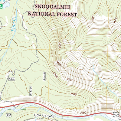 United States Geological Survey Tieton Basin, WA (2020, 24000-Scale) digital map
