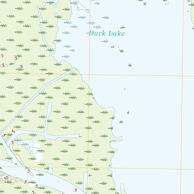 United States Geological Survey Tiger Island, LA (2020, 24000-Scale) digital map