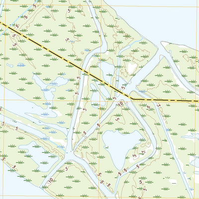 United States Geological Survey Tiger Island, LA (2020, 24000-Scale) digital map