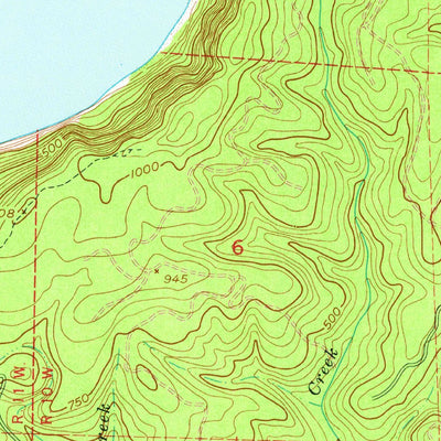 United States Geological Survey Tillamook Head, OR (1949, 24000-Scale) digital map