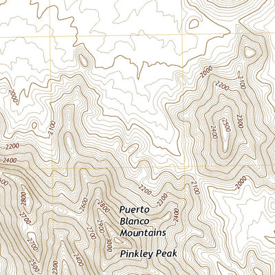 United States Geological Survey Tillotson Peak, AZ (2021, 24000-Scale) digital map