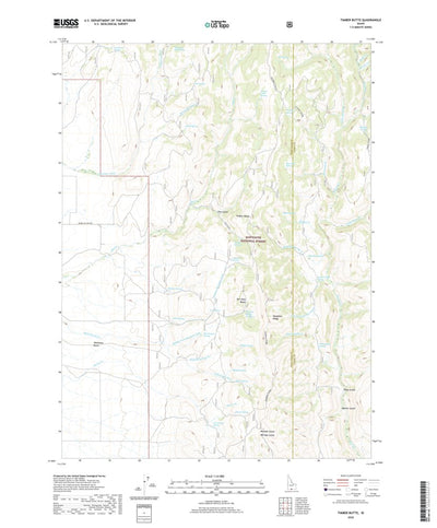United States Geological Survey Timber Butte, ID (2020, 24000-Scale) digital map