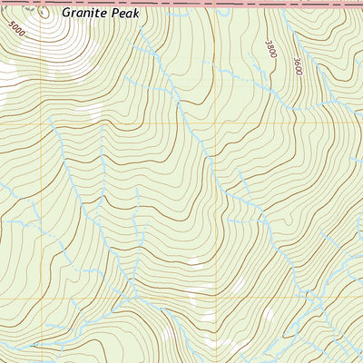 United States Geological Survey Timber Mountain, WA (2020, 24000-Scale) digital map
