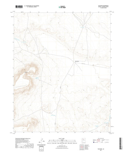 United States Geological Survey Tin House, AZ (2021, 24000-Scale) digital map