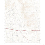 United States Geological Survey Tin Mountain NW, AZ (2021, 24000-Scale) digital map