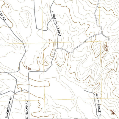 United States Geological Survey Tin Mountain NW, AZ (2021, 24000-Scale) digital map