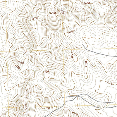 United States Geological Survey Tin Mountain NW, AZ (2021, 24000-Scale) digital map