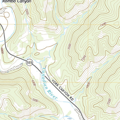 United States Geological Survey Tin Pan Canyon, NM (2020, 24000-Scale) digital map