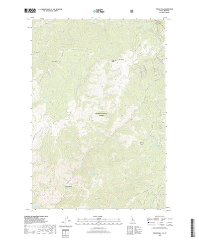 United States Geological Survey Tincup Hill, ID (2020, 24000-Scale) digital map