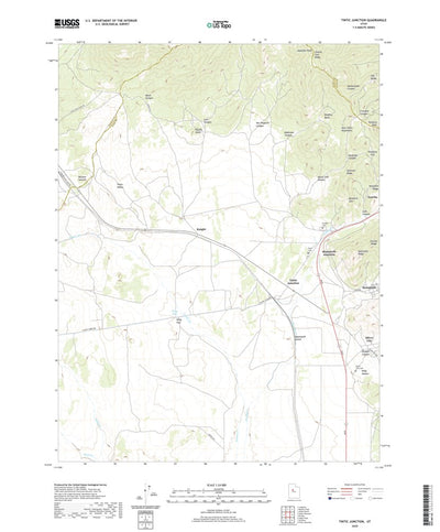 United States Geological Survey Tintic Junction, UT (2020, 24000-Scale) digital map