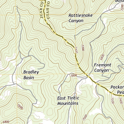 United States Geological Survey Tintic Junction, UT (2020, 24000-Scale) digital map