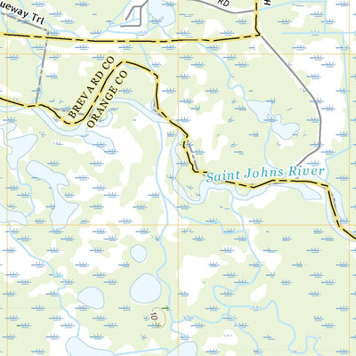 United States Geological Survey Titusville SW, FL (2021, 24000-Scale) digital map