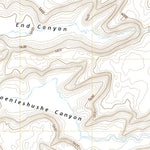United States Geological Survey Toenleshushe Canyon, AZ (2021, 24000-Scale) digital map