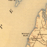 United States Geological Survey Tolchester, MD (1898, 125000-Scale) digital map