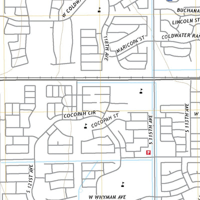 United States Geological Survey Tolleson, AZ (2021, 24000-Scale) digital map