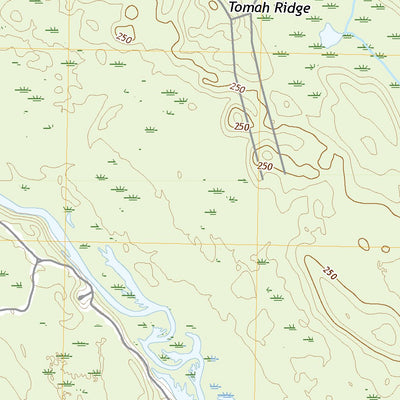 United States Geological Survey Tomah Ridge, ME (2021, 24000-Scale) digital map