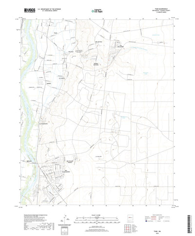 United States Geological Survey Tome, NM (2020, 24000-Scale) digital map