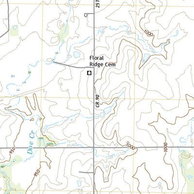 United States Geological Survey Tonkawa SE, OK (2022, 24000-Scale) digital map