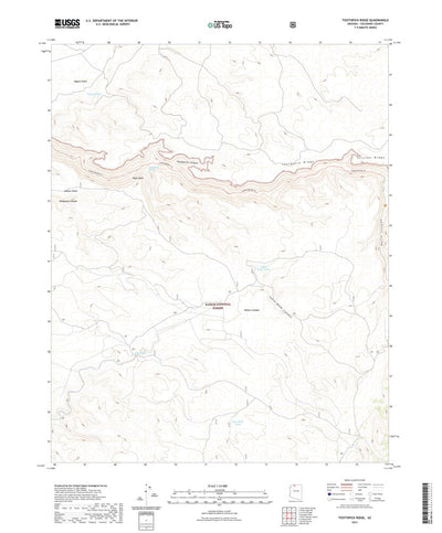 United States Geological Survey Toothpick Ridge, AZ (2021, 24000-Scale) digital map