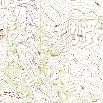 United States Geological Survey Toro Peak, CA (2021, 24000-Scale) digital map