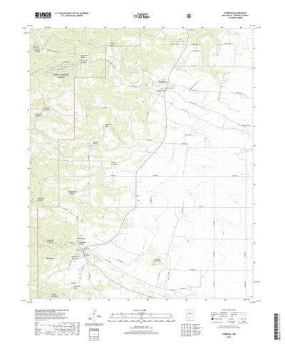 United States Geological Survey Torreon, NM (2020, 24000-Scale) digital map