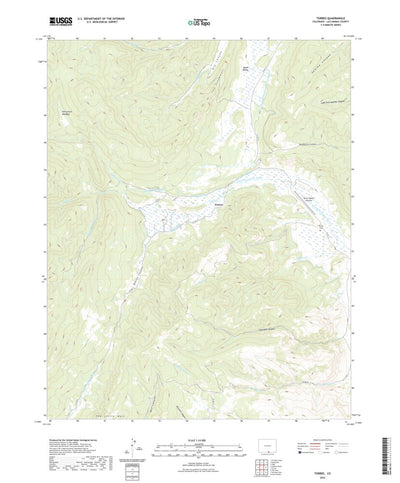 United States Geological Survey Torres, CO (2022, 24000-Scale) digital map