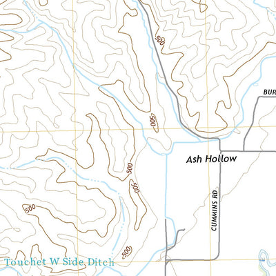 United States Geological Survey Touchet, WA (2020, 24000-Scale) digital map