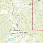 United States Geological Survey Tower Mountain, OR (2020, 24000-Scale) digital map