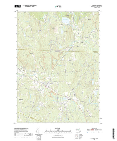 United States Geological Survey Townsend, MA (2021, 24000-Scale) digital map