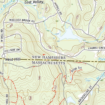 United States Geological Survey Townsend, MA (2021, 24000-Scale) digital map