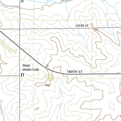 United States Geological Survey Traer, IA (2022, 24000-Scale) digital map